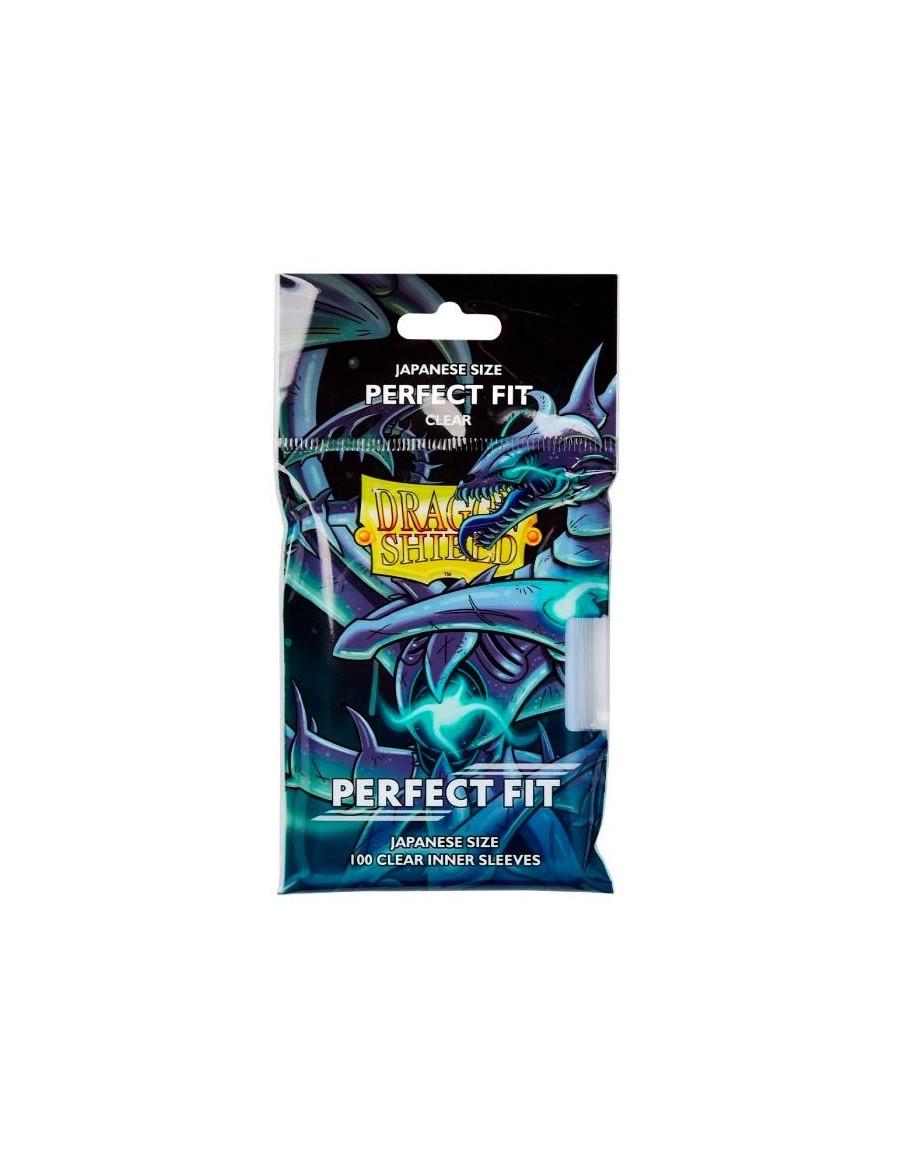 Dragon Shield Japanese Size Sleeves Perfect Fit (59x86mm) - Clear Mate (100)  - 