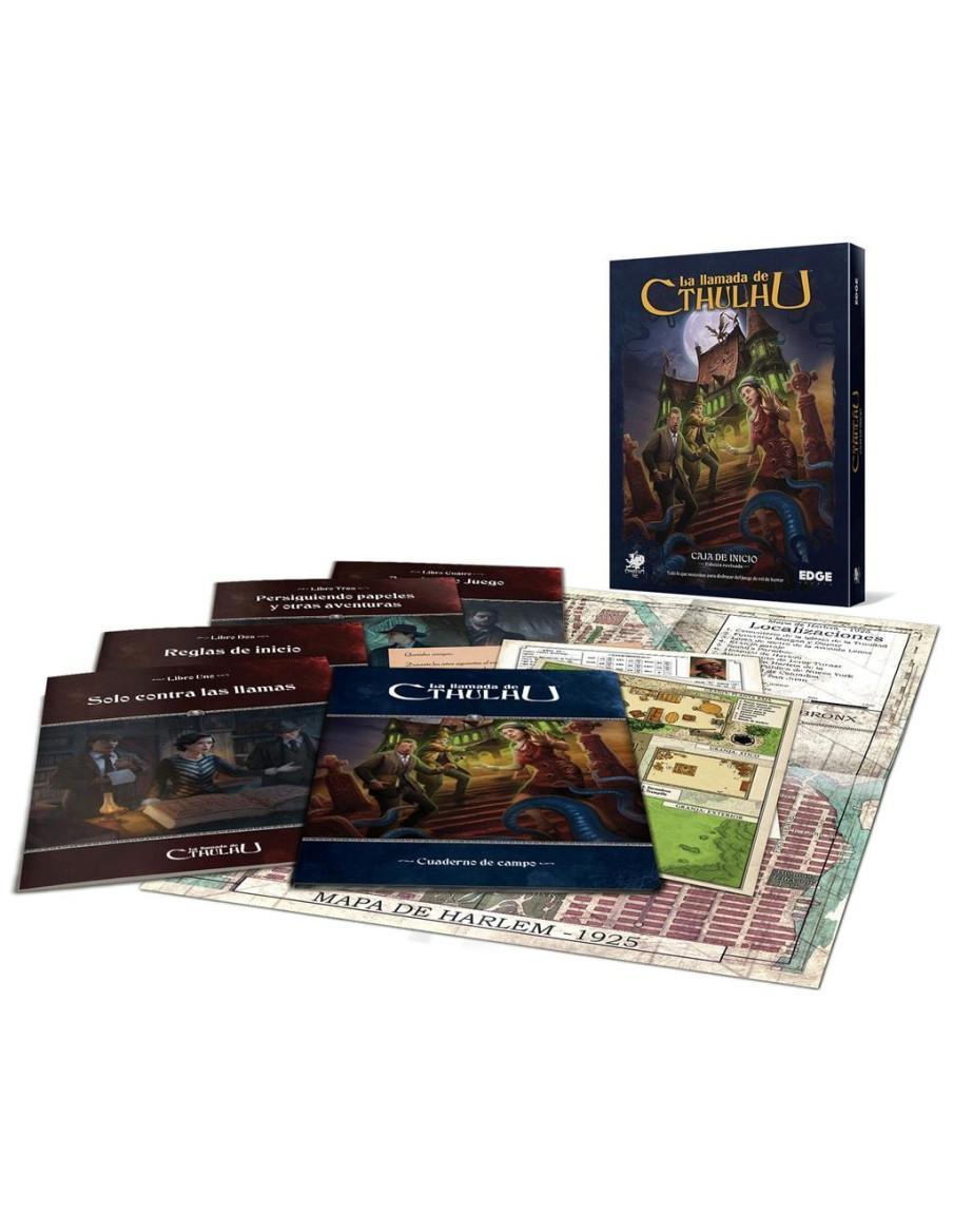 La Llamada de Cthulhu: Caja de Inicio Ed. Revisada  - 6Esta Caja de inicio contiene todo lo que necesitas para comenzar a jugar 