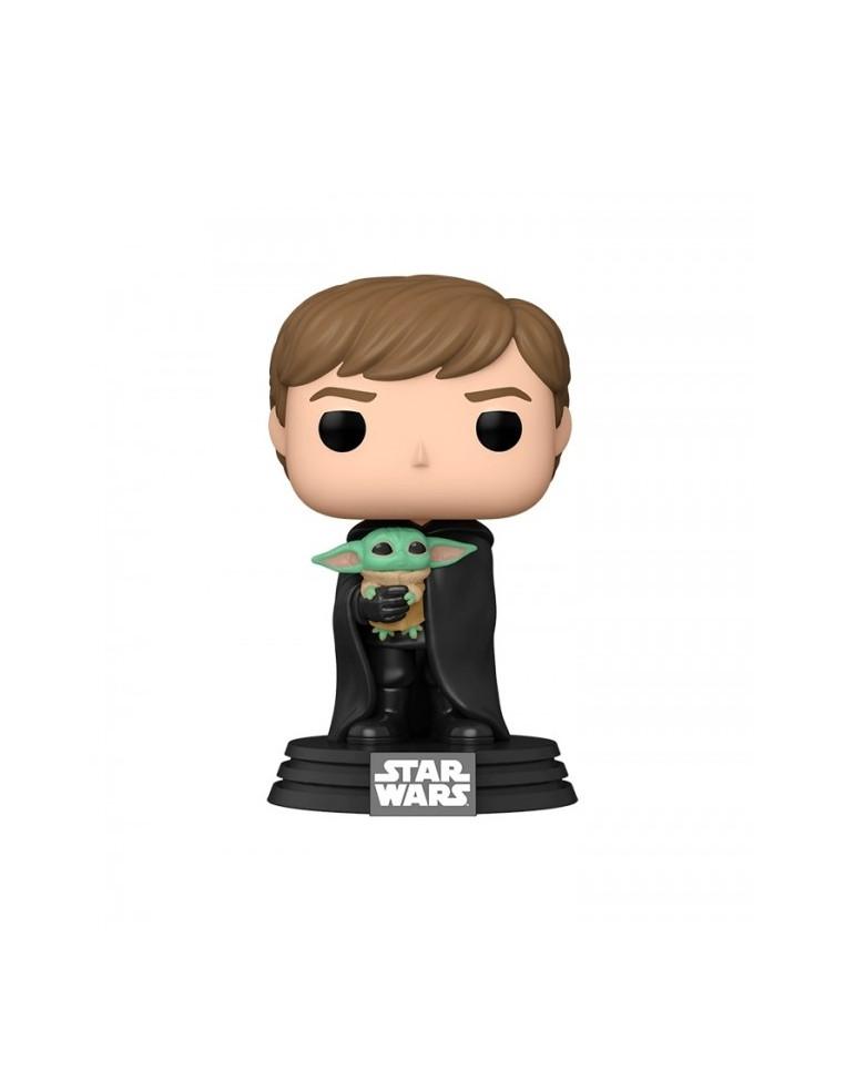 Funko Pop Luke Skywalker with Grogu  - 