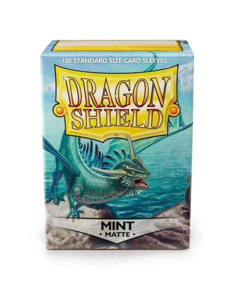 Dragon Shield Standard Size Sleeves (63x88mm) - Mint Mate (100)  - Fundas Tamaño Magic The Gathering, Pokemon TCG, Digimon TCG, 