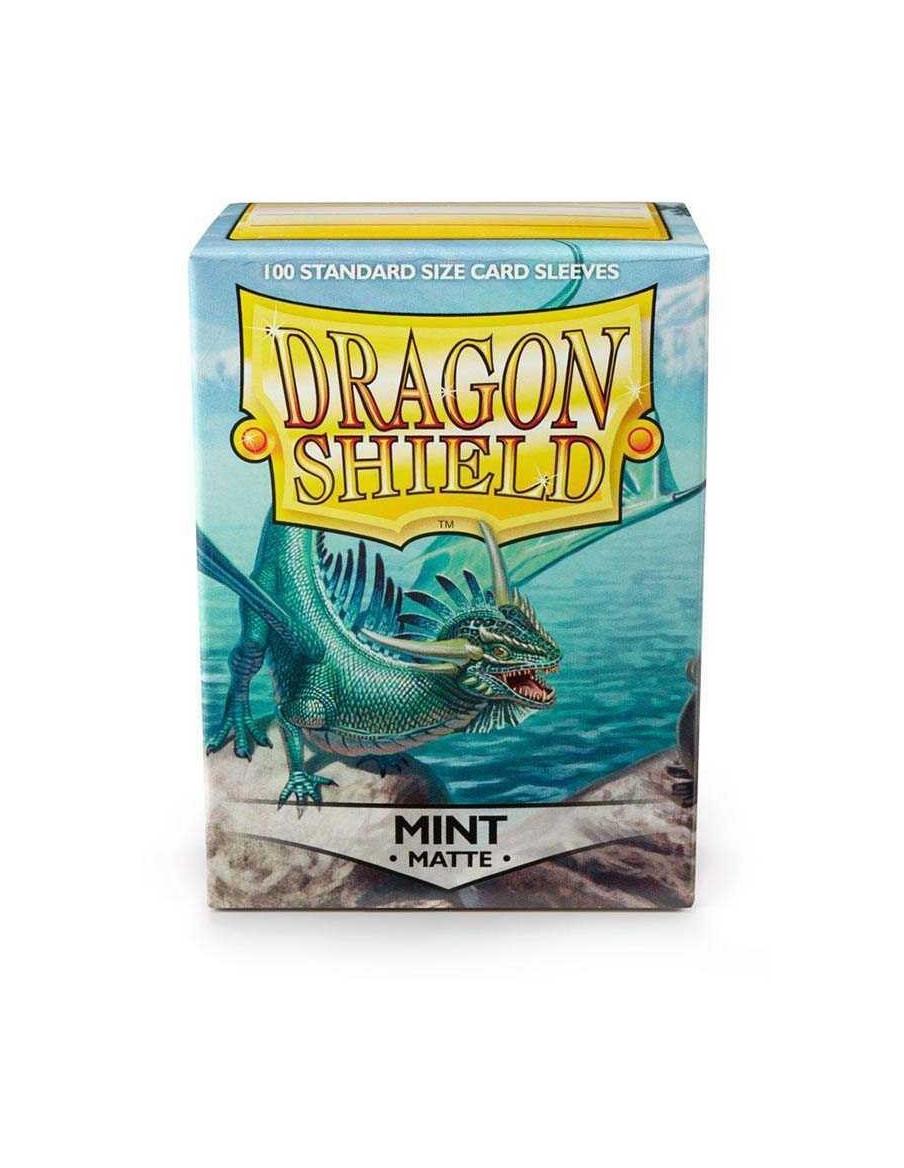 Dragon Shield Standard Size Sleeves (63x88mm) - Mint Mate (100)