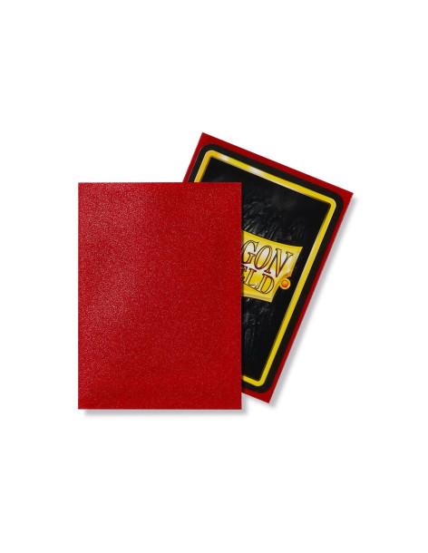 Dragon Shield Standard Size Sleeves (63x88mm) - Ruby Mate (100)  - Fundas Tamaño Magic The Gathering, Pokemon TCG, Digimon TCG,  2