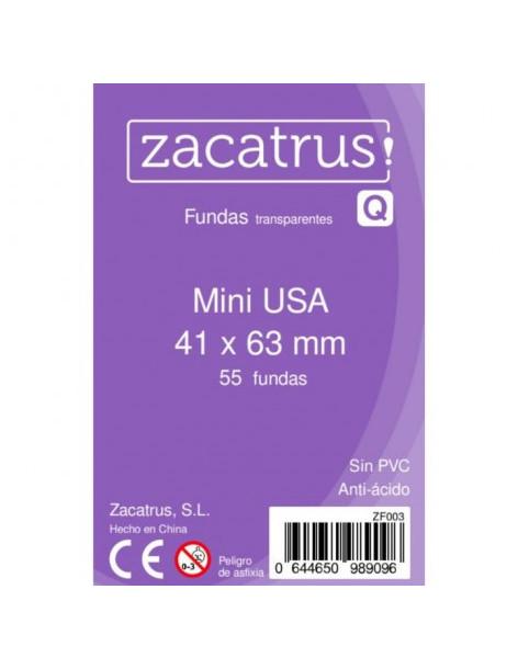 Zacatrus Mini-USA Sleeves (41x63mm) (55)  - 