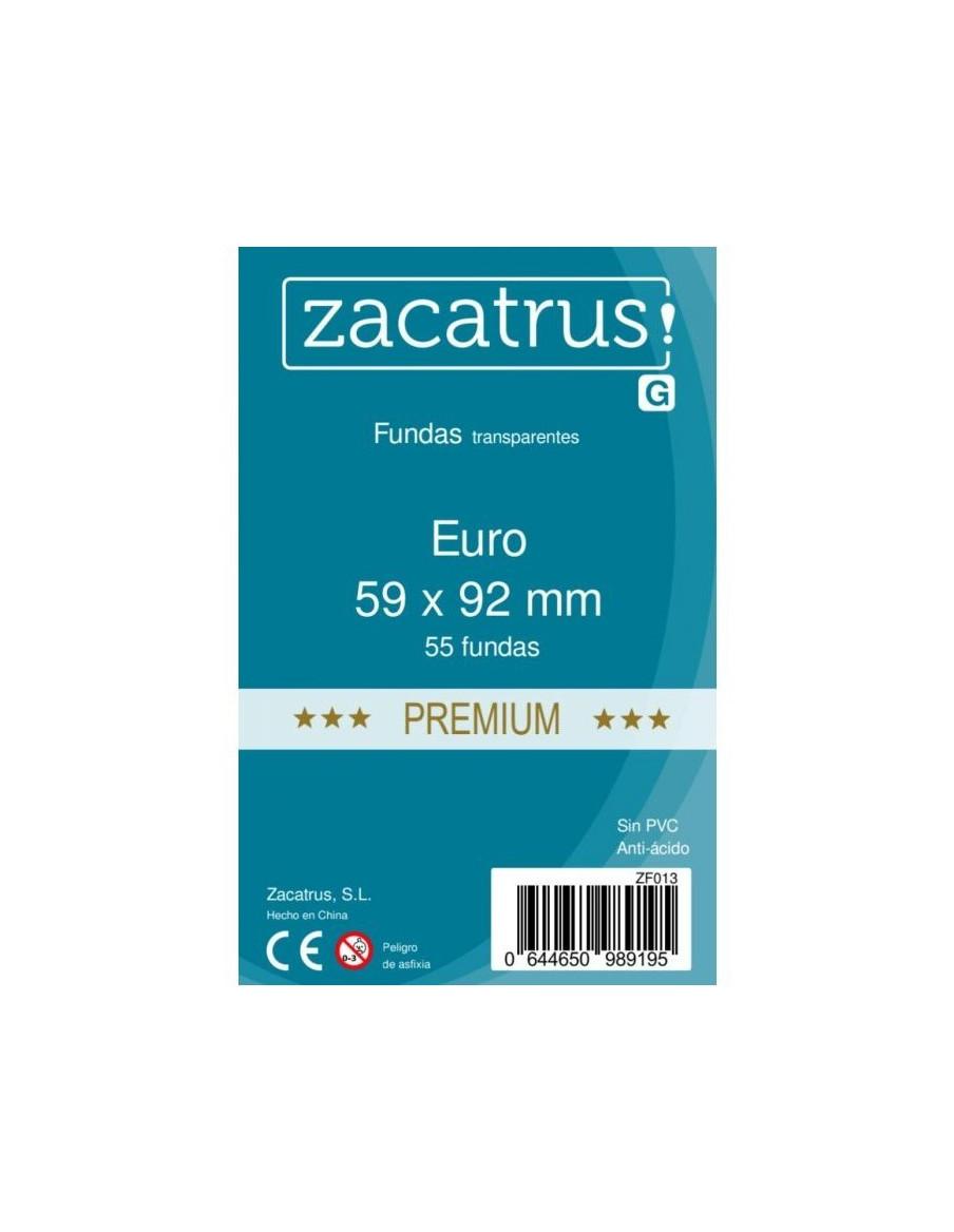 Fundas Zacatrus Euro Premium (59mm x 92mm) (55 uds)