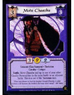 Moto Chaozhu FOIL - Unicorn Clan Samurai * Tactician * Cavalry * Unique Battle: Move Chaozhu and up to one of your other Cavalr