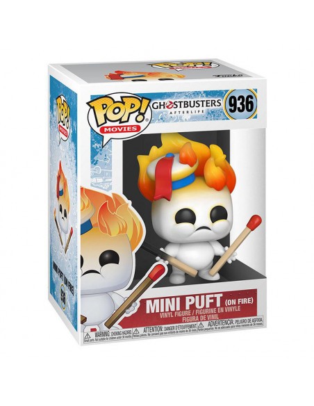 Funko Pop Mini Puft (En llamas). Cazafantasmas: Afterlife