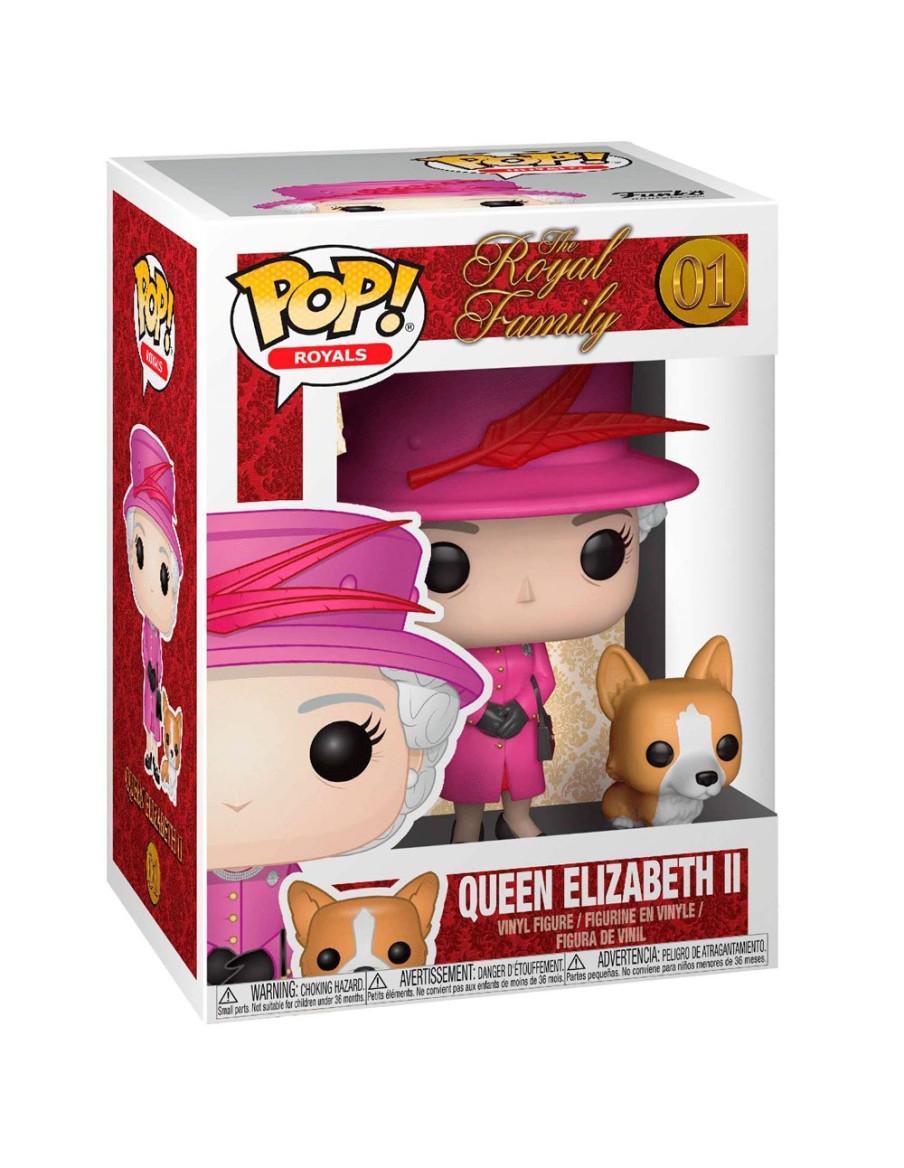Funko Pop Reina Isabel II. La Familia Real  - 00Funko Pop de la reina Isabel II de la linea de Pops "Familia Real"