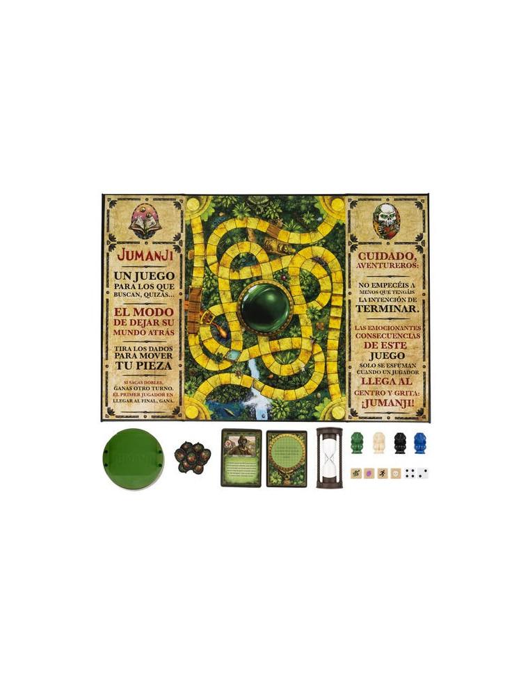 Jumanji. Juego de Mesa  - Haz que la aventura cobre vida con Jumanji: el Juego, la última versión del legendario juego de mesa. 