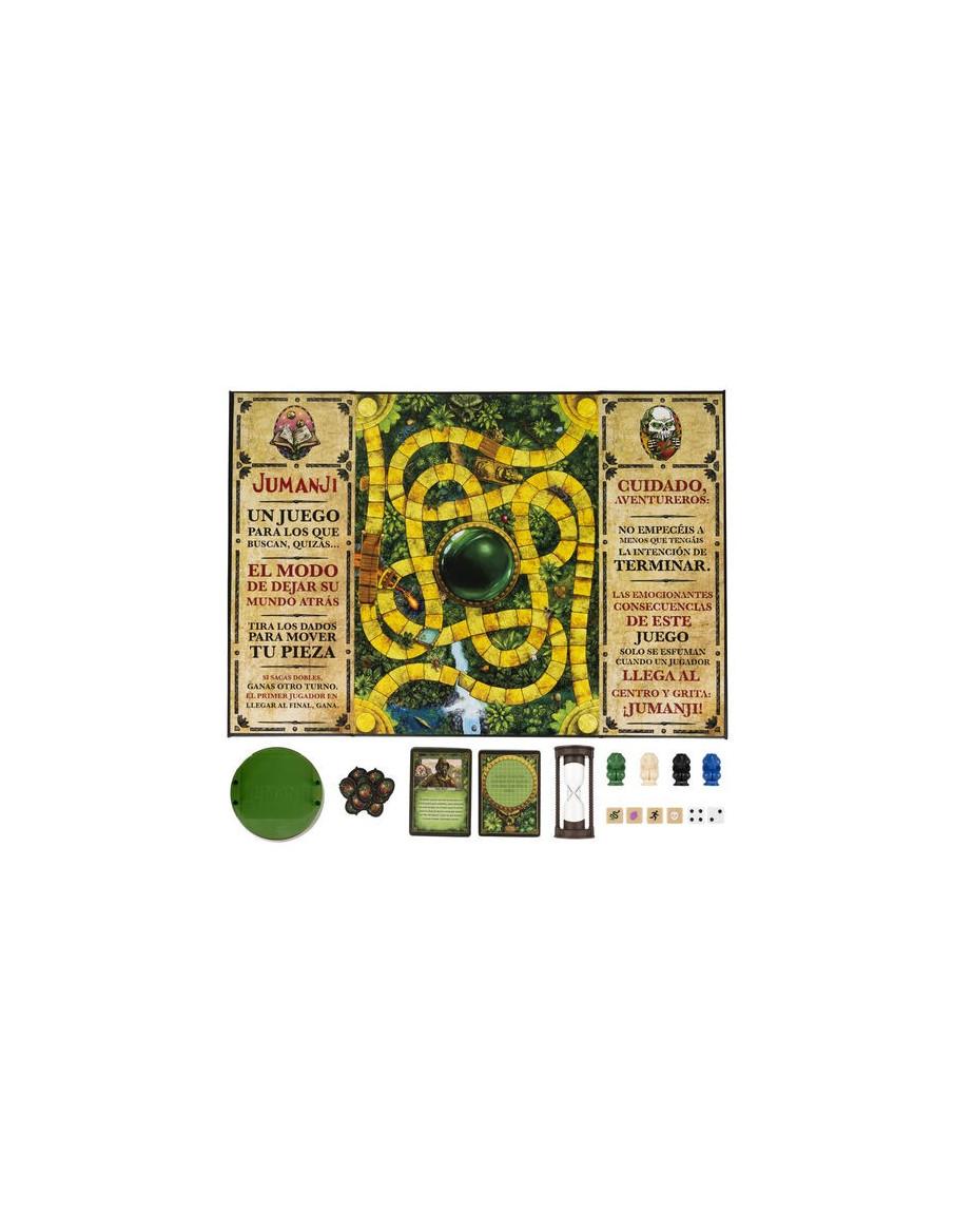 Jumanji. Juego de Mesa  - Haz que la aventura cobre vida con Jumanji: el Juego, la última versión del legendario juego de mesa. 