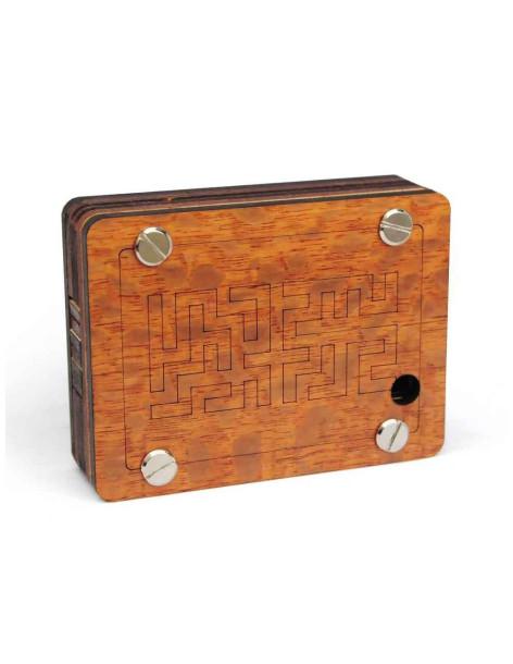 Caja Secreta Laberinto 1-2-3  - RETO: Libera la bolita del laberinto El cofre 1-2-3 es un laberinto escondido. El reto es sacar 