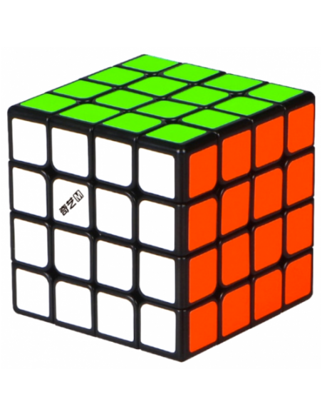 4x4x4 Qiyi Speedcube Magnético Base negra  - 