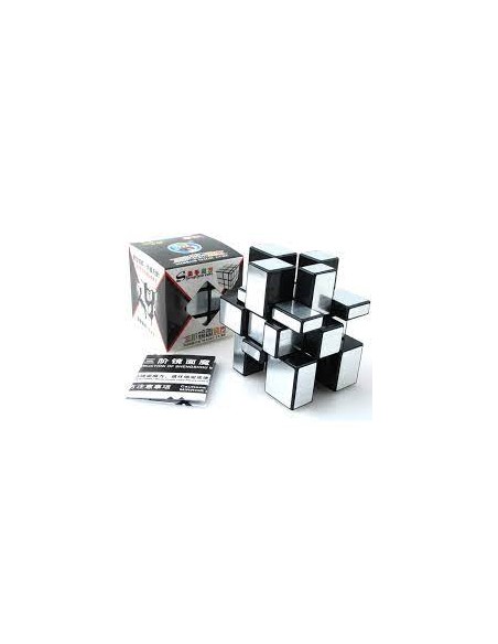 Cubo Rubik 3x3x3 Mirror Plateado ShengShou (57mm)