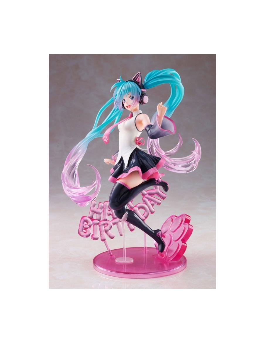 Figura Hatsune Miku AMP figure Happy Cat ver.  - 