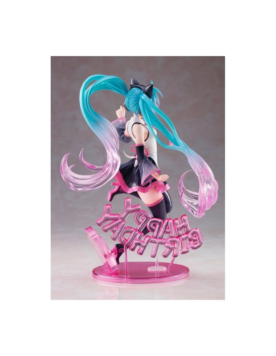 Figura Hatsune Miku AMP figure Happy Cat ver.  - 