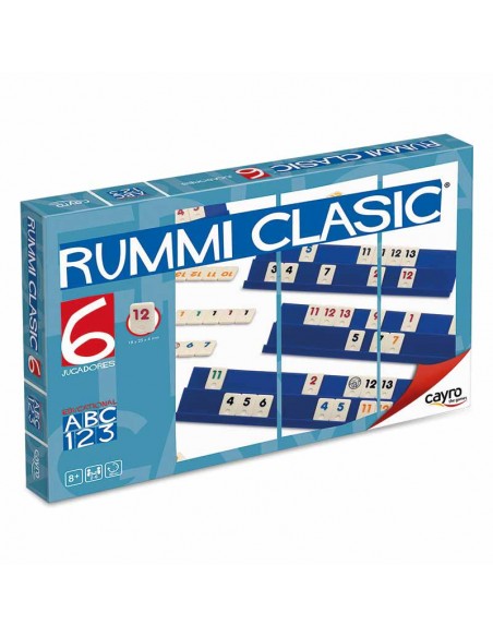 Rummi Classic 6 Jugadores Caja Azul