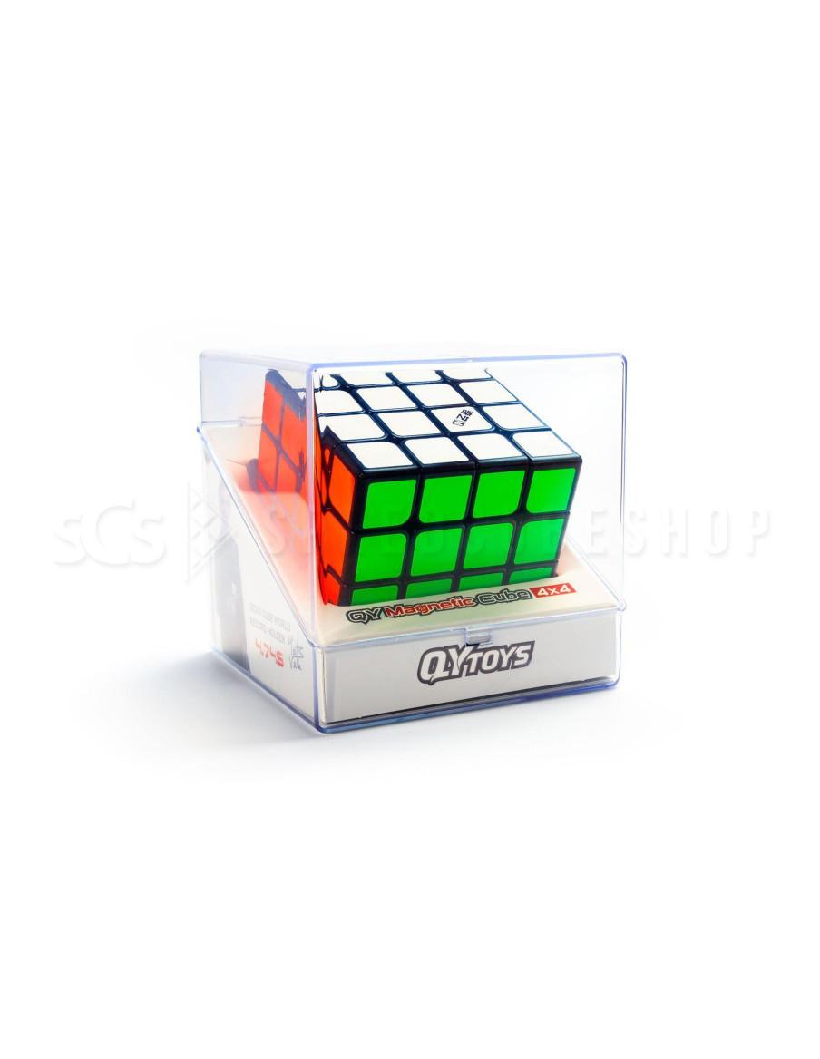 4x4x4 Qiyi Speedcube Magnético Base negra