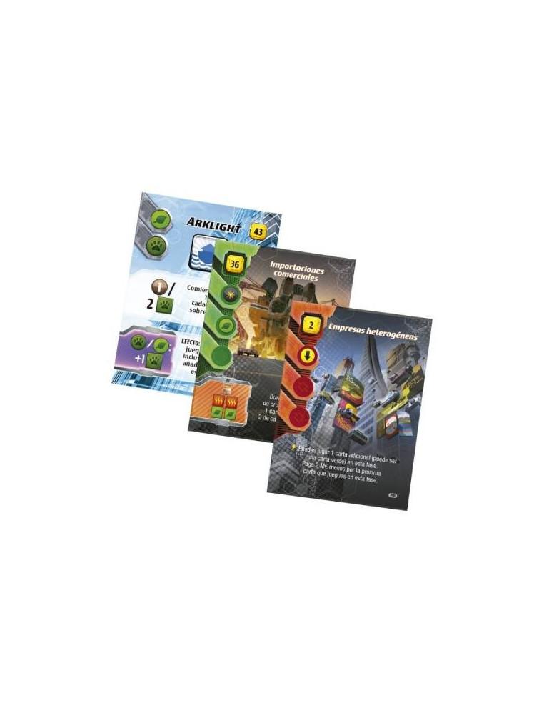 Expedición Ares + cartas promo exclusivas. Terraforming Mars  - 1 tablero central Más de 200 cartas de proyecto únicas 4 tablero
