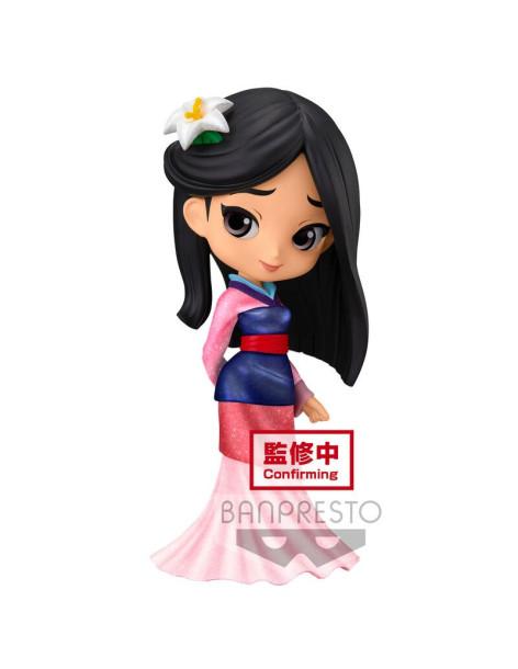 QPosket Mulan - Glitter Line  - ¡La guerrera Mulan muestra su belleza!  Increíble figura de Nulan Glitter Line de la película de