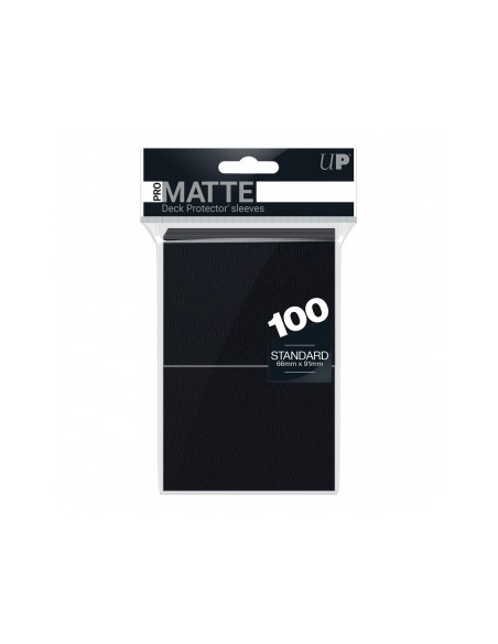 Fundas Standard Pro Matte Negras (66x91 mm) (100) Ultra Pro
