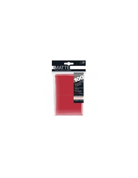 Pro Matte Red Sleeves (100) Ultra Pro