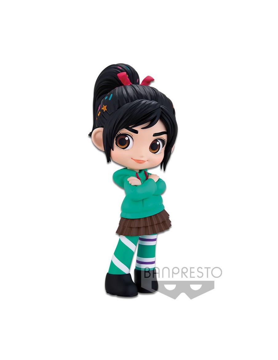 Figura QPosket. Vanellope. Ralph Rompe Internet  - ¡Vanellope quiere encontrar su lugar!  Genial figura de Vanellope de la pelíc