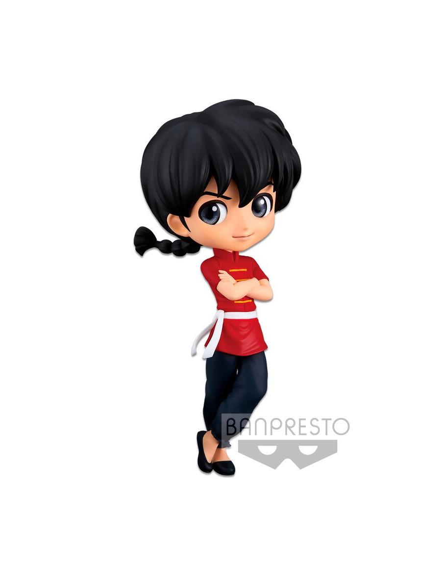 Figura QPosket. Saotome Ranma. Ranma 1/2  - Minifigura de la línea "Q Posket" del fabricante Banpresto. Figura mide un tamaño de