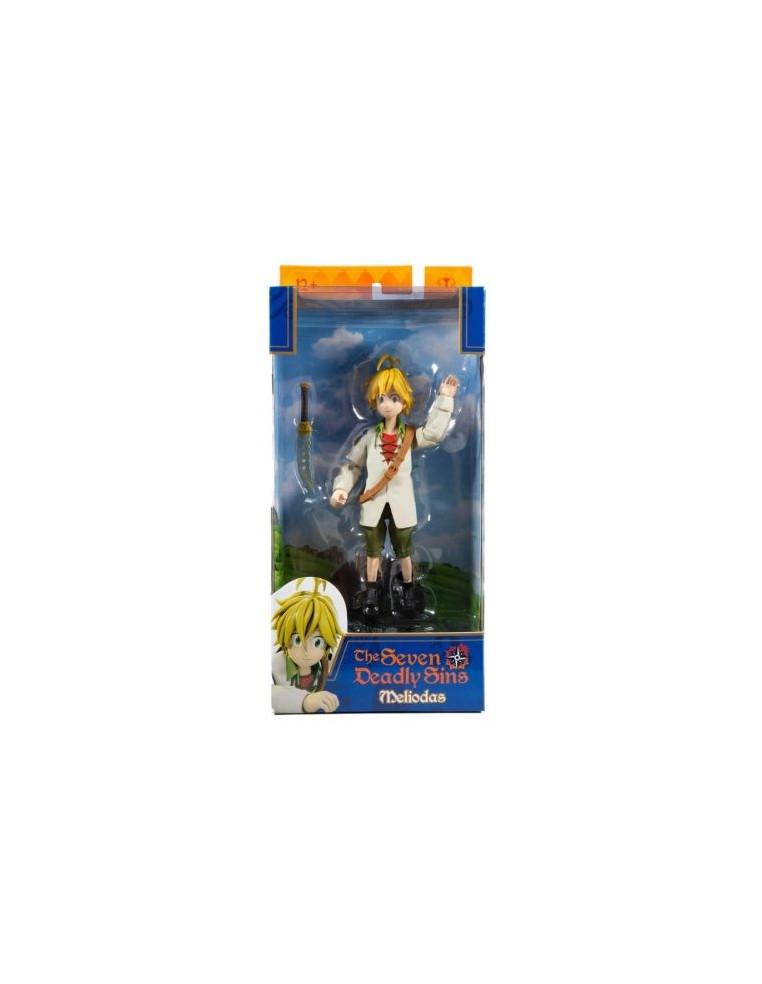 Figura. Meliodas. The Seven Deadly Sins  - Figura articulada del anime/manga "Seven Deadly Sins", tamaño aprox. 18 cm. Viene en 