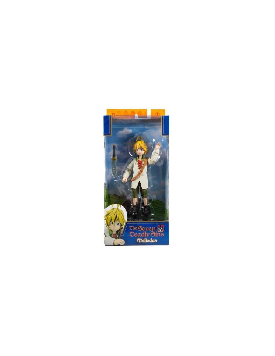 Figura. Meliodas. The Seven Deadly Sins  - Figura articulada del anime/manga "Seven Deadly Sins", tamaño aprox. 18 cm. Viene en 