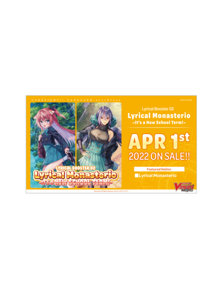 overDress Lyrical Monasterio New School Term: Booster Box (16)  - overDress Lyrical Monasterio New School Term Booster Box