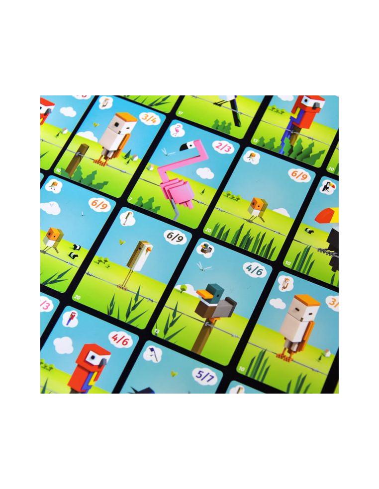 CuBirds  - CuBirds es un juego de cartas ágil y rápido, en el que tendrás que intentar conseguir las mayores Bandadas de Pájaros