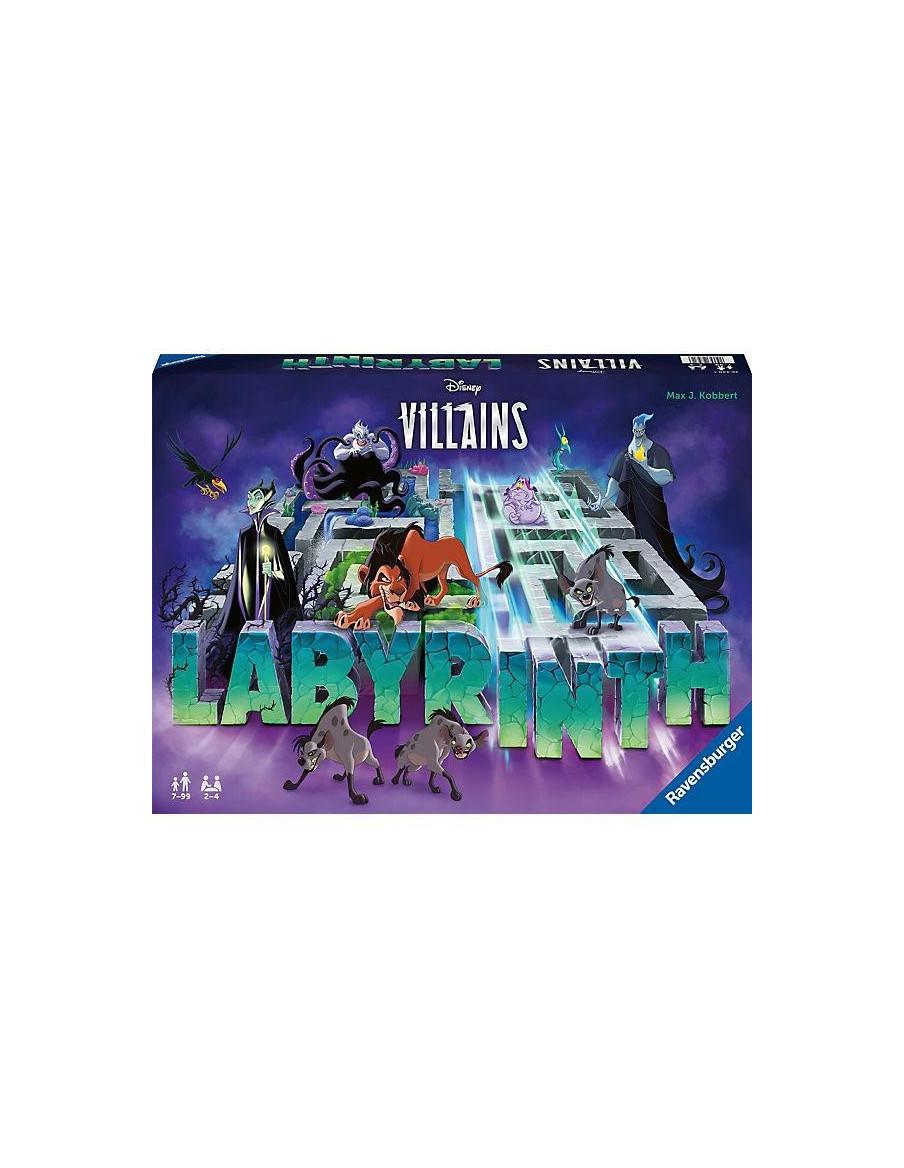 Labyrinth. Juego de mesa de laberinto. Disney Villains  - 