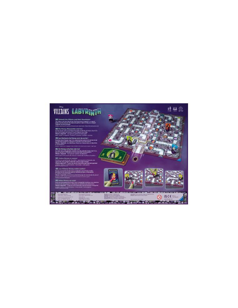 Labyrinth Disney Villains. Juego de mesa de laberinto.  - Labyrinth: Disney Villains es un juego de mesa para toda la familia en