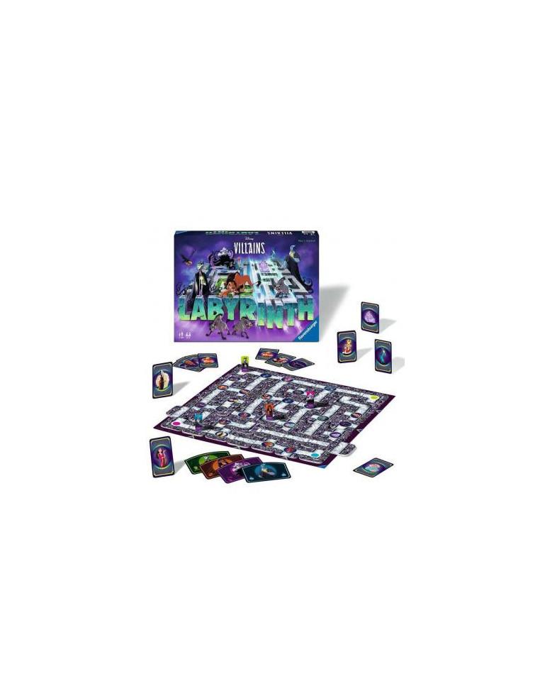 Labyrinth Disney Villains. Juego de mesa de laberinto.  - Labyrinth: Disney Villains es un juego de mesa para toda la familia en