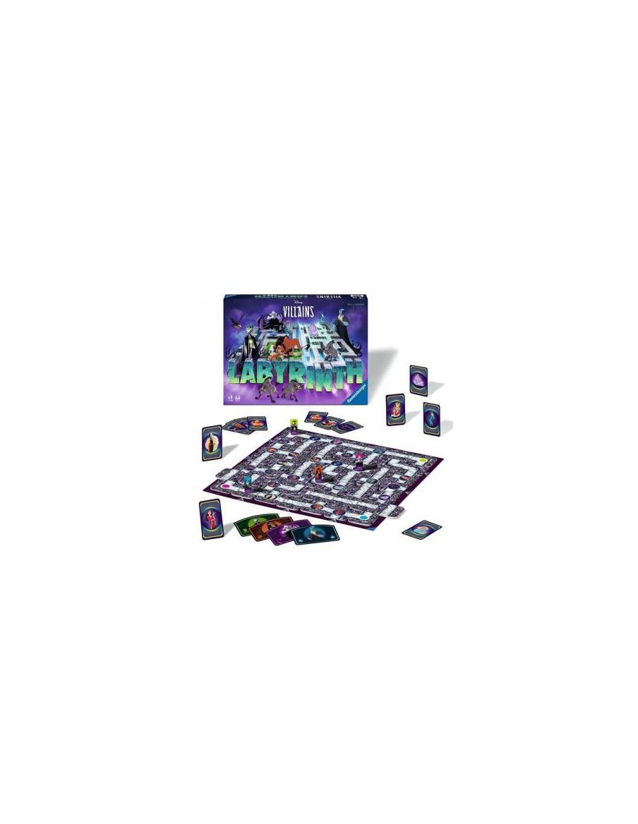 Labyrinth. Juego de mesa de laberinto. Disney Villains  - 