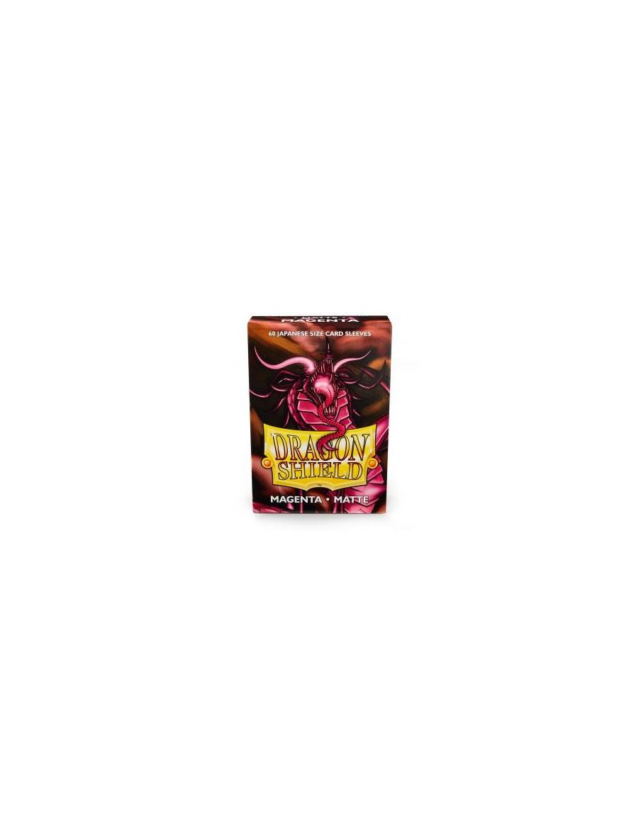 Fundas Dragon Shield Tamaño Japonés (59x86mm) - Magenta Mate (60)  - Fundas Tamaño Yu-Gi-Oh! y Vanguard!Japannes Size