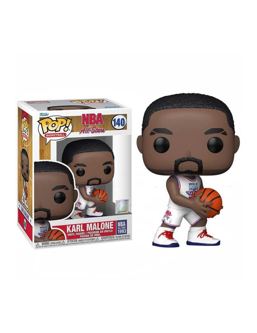 Funko Pop. Karl Malone. NBA All-Stars  - Funko Pop de Karl Malone de la colección NBA All-Stars