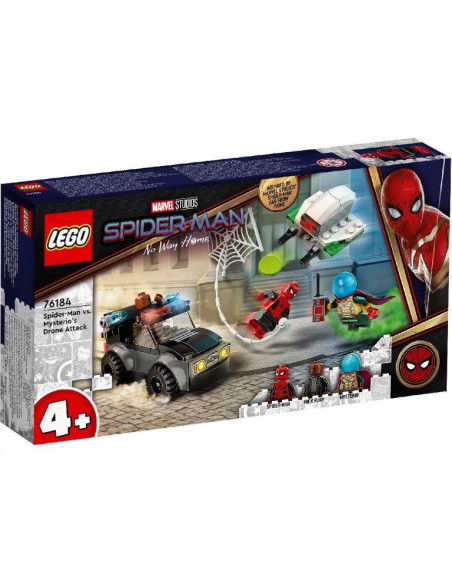 Lego. Spider-man vs Mysterio's Drone Attack