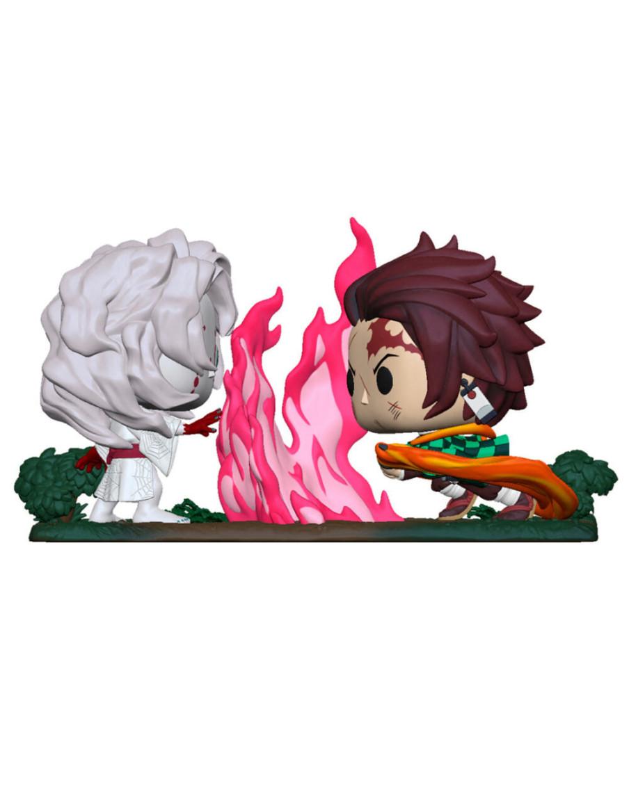 Funko Pop Moment. Tanjiro vs Rui. Demon Slayer: Kimetsu no Yaiba  - 
