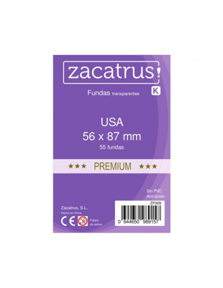 Fundas Zacatrus Usa PREMIUM (56x87mm) (55)