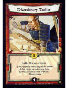 Diversionary Tactics  - Battle: Destroy a Terrain.