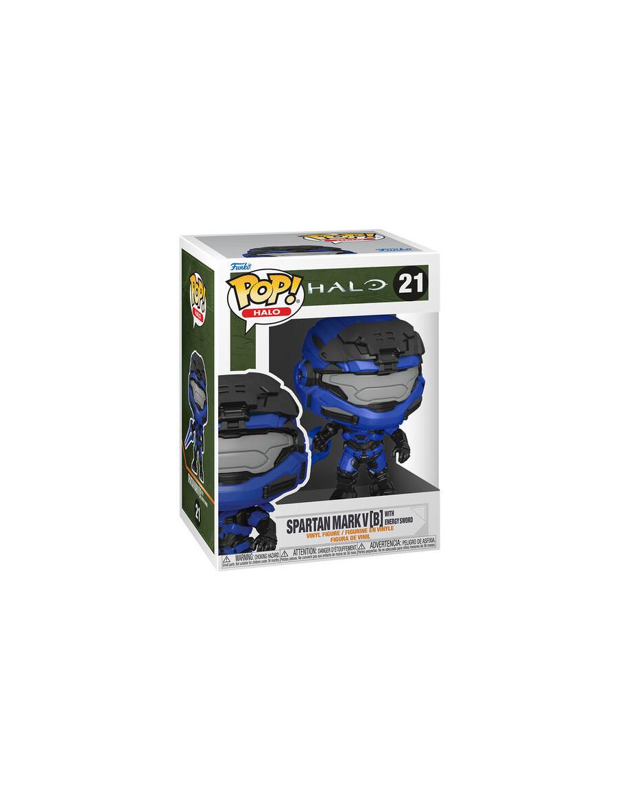 Funko Pop Spartan Mark V (B) con Espada de Energia. Halo  - Spartan Mark VII with vk78 commando rifle