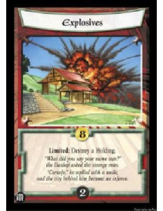 Explosives  - Limited: Destroy a Holding.