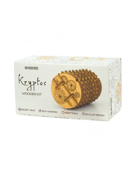Kryptos (Kit de madera)  - Los creadores de las famosas cajas secretas Cluebox nos presentan este Cryptex configurable que podre