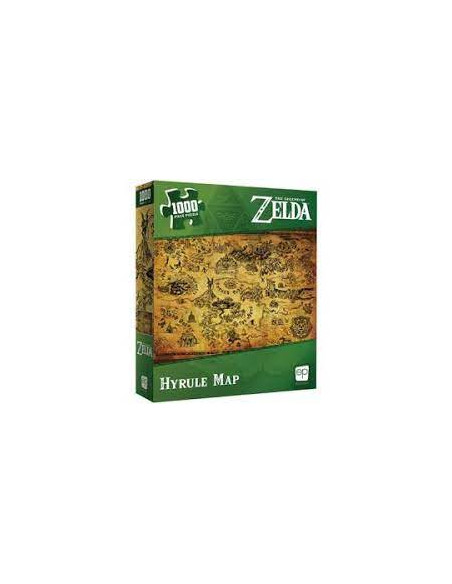 Puzzle Mapa de Hyrule. 1000 piezas. The Legend Of Zelda