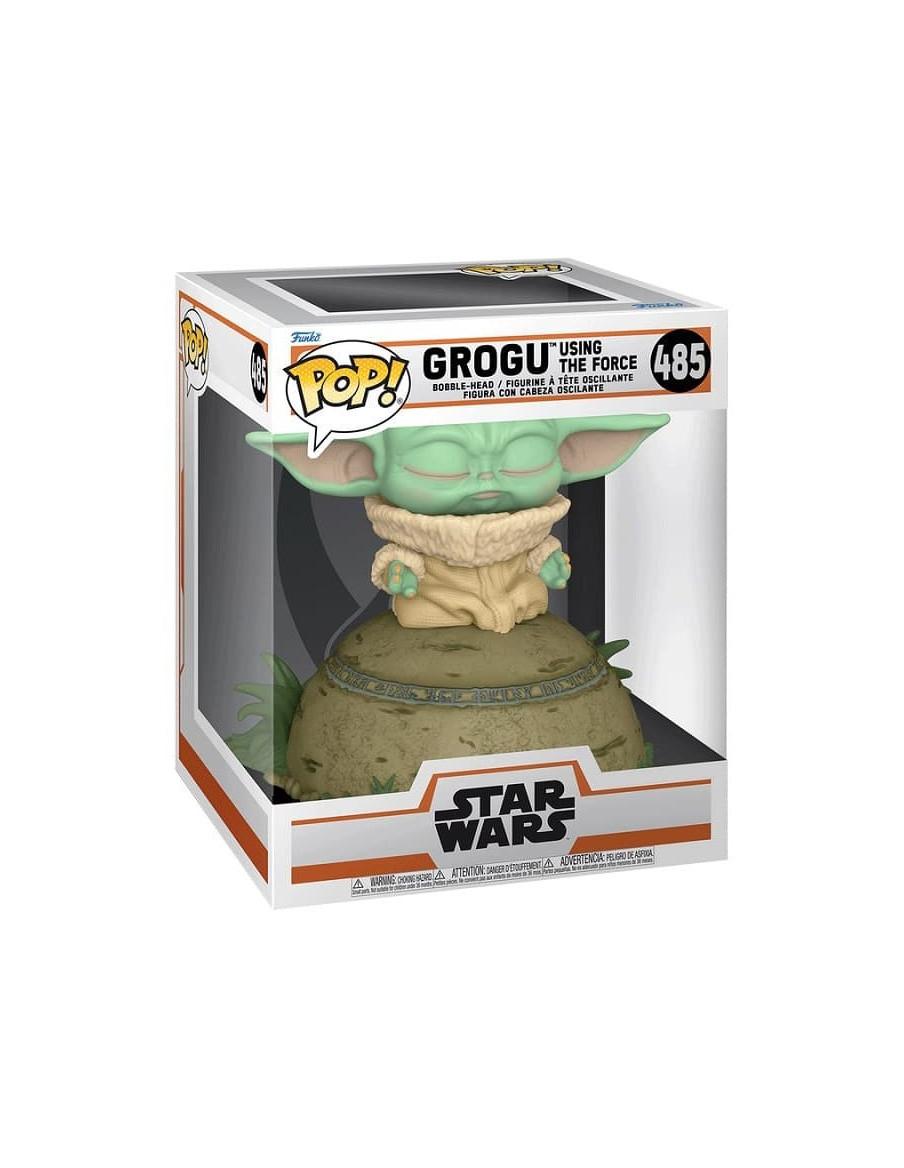 Funko Pop. Grogu Usando la Fuerza. Star Wars