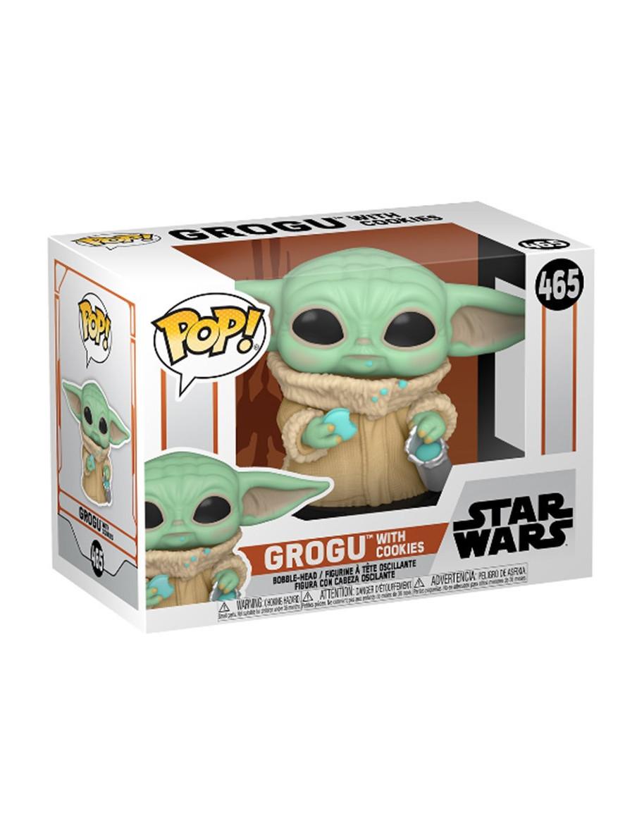 Funko Pop. Grogu con Galletas. The Mandalorian