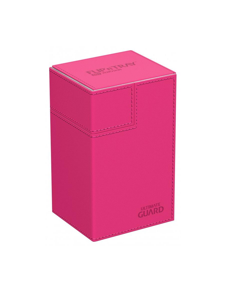 Flip'n'Tray 80+ Deck Case Standard Size XenoSkin Fucsia  - 