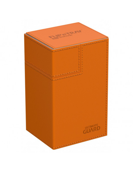 Flip'n'Tray 80+ Deck Case Standard Size XenoSkin orange