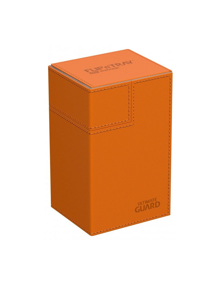 Flip'n'Tray 80+ Deck Case Standard Size XenoSkin orange  - 