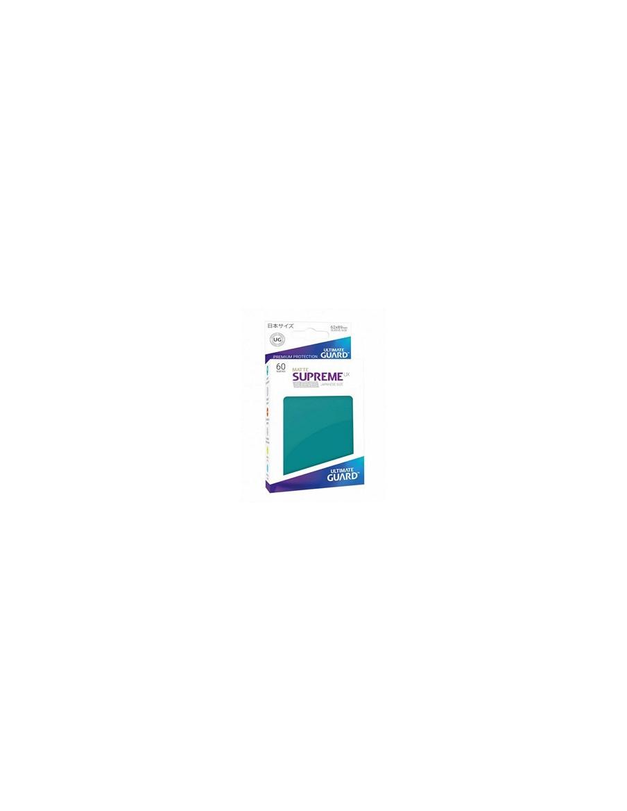 Ultimate Guard Supreme Gasoline Blue Sleeves. Japanese Size (62x89mm) (60)  - 